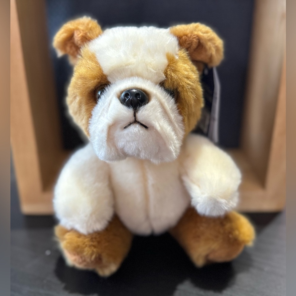 GANZ Heritage Collection Bulldog Plush - Brown and White